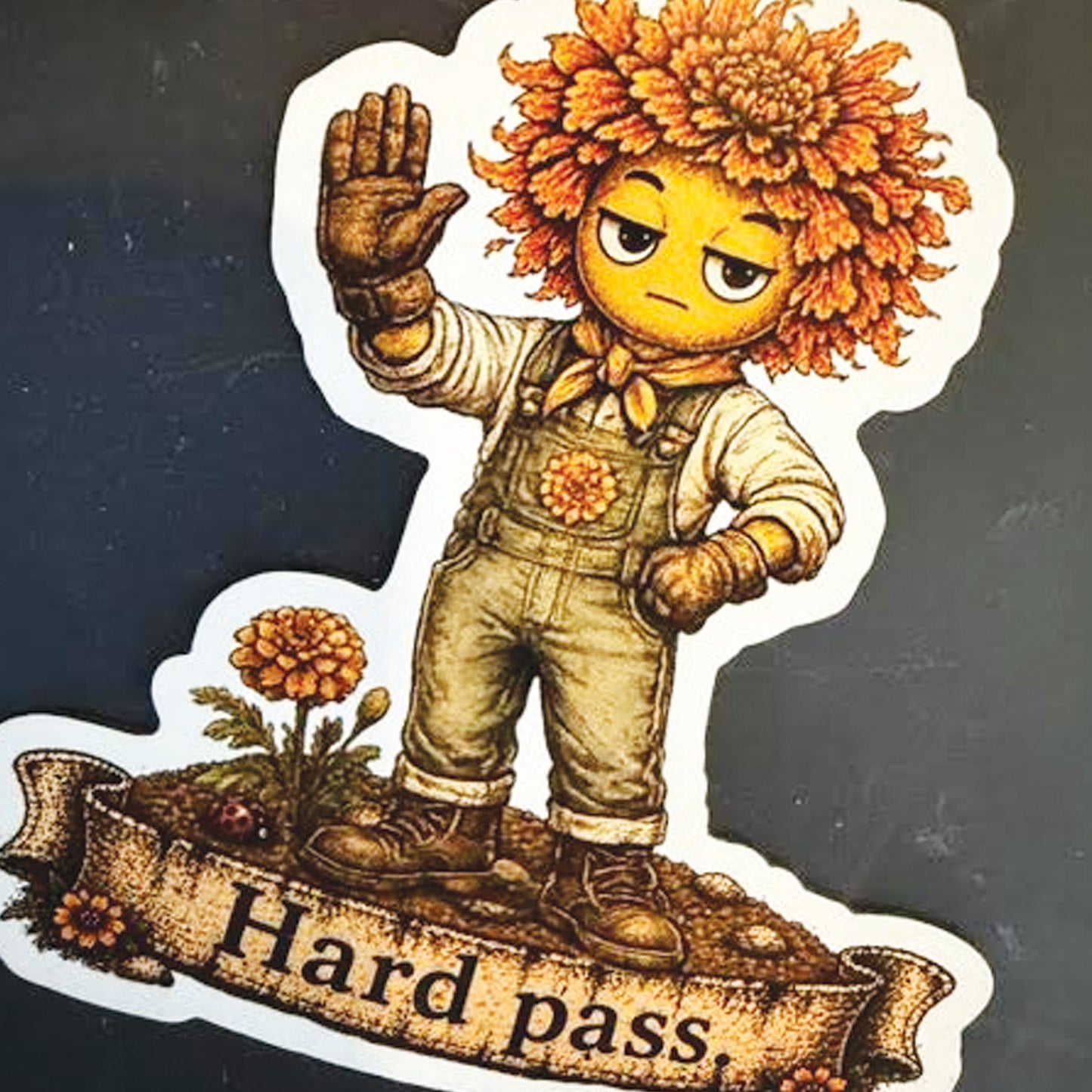 Marigold Magnet — "Hard Pass"