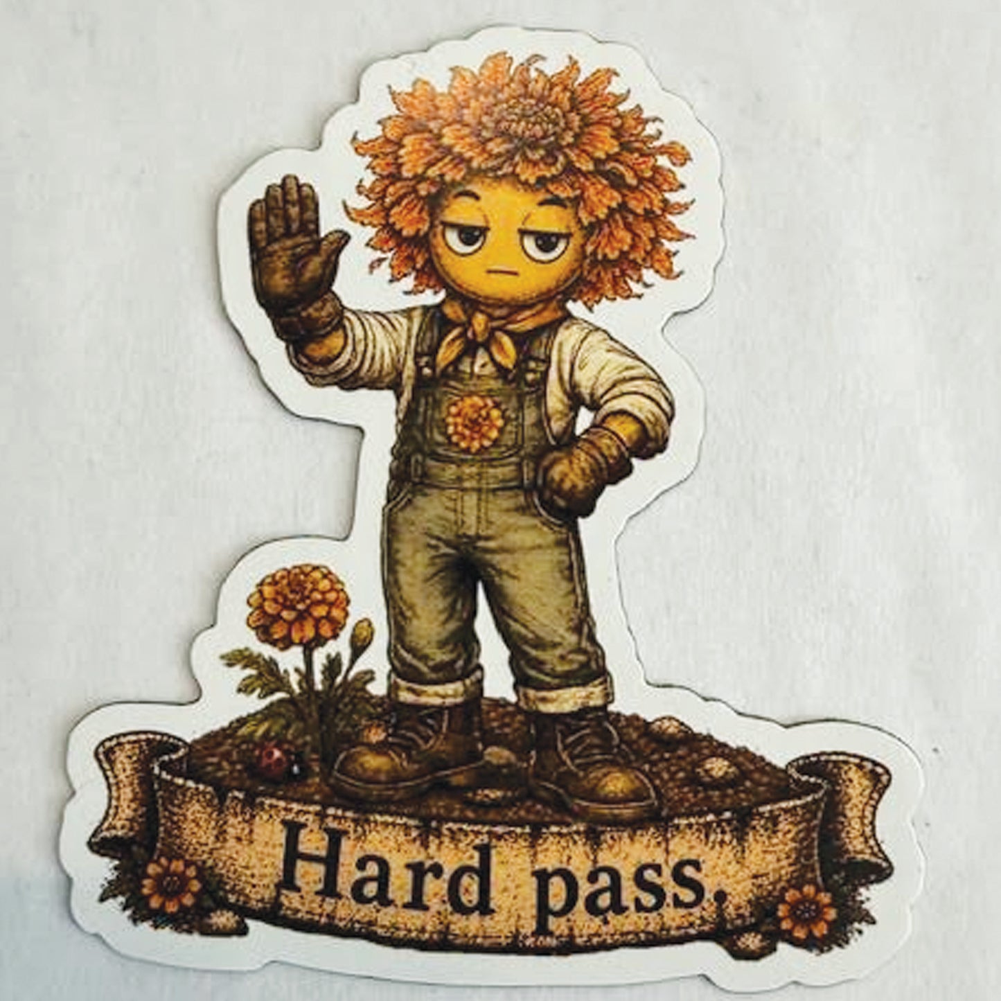 Marigold Magnet — "Hard Pass"
