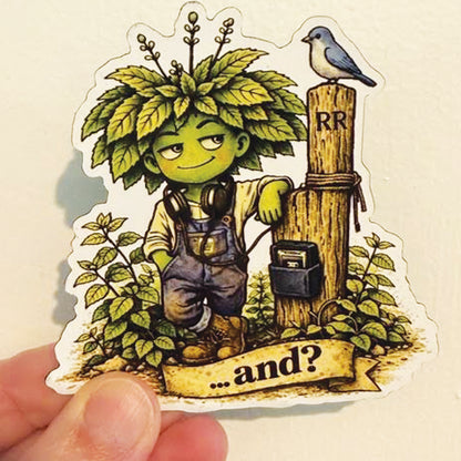 Mint Magnet — “...and?” 🌿
